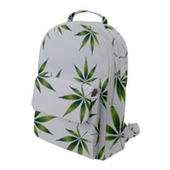 Cannabis Curative Cut Out Drug Flap Pocket Backpack (large) by Dutashop