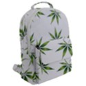 Cannabis Curative Cut Out Drug Flap Pocket Backpack (Large) View2