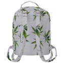 Cannabis Curative Cut Out Drug Flap Pocket Backpack (Large) View3