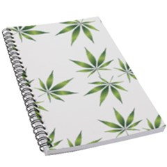 Cannabis Curative Cut Out Drug 5 5  X 8 5  Notebook by Dutashop