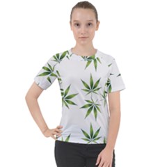 Cannabis Curative Cut Out Drug Women s Sport Raglan Tee