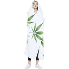 Cannabis Curative Cut Out Drug Wearable Blanket