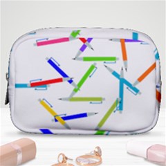 Pen Pencil Color Write Tool Make Up Pouch (small) by Dutashop