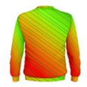 Orange Green Gradient Hunter Men s Sweatshirt View2