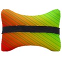 Orange Green Gradient Hunter Seat Head Rest Cushion View2