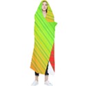 Orange Green Gradient Hunter Wearable Blanket View1