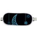 Moon Star Neon Wallpaper Rounded Waist Pouch View2