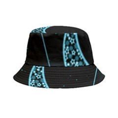 Moon Star Neon Wallpaper Bucket Hat by Dutashop