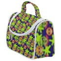 Smiley Background Smiley Grunge Satchel Handbag View1