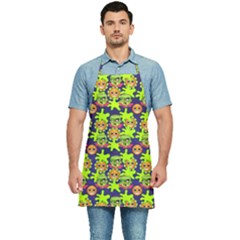 Smiley Background Smiley Grunge Kitchen Apron