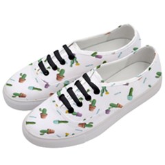 Cacti In Pots Women s Classic Low Top Sneakers by SychEva