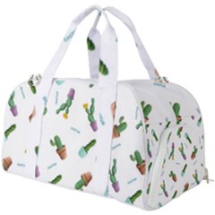 Cacti In Pots Burner Gym Duffel Bag by SychEva