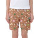 Watercolor fruit Women s Basketball Shorts View1