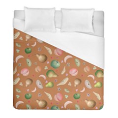 Watercolor Fruit Duvet Cover (full/ Double Size) by SychEva