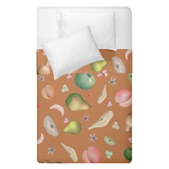 Watercolor Fruit Duvet Cover Double Side (single Size) by SychEva