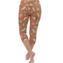 Watercolor fruit Capri Yoga Leggings View4