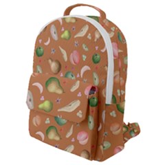 Watercolor Fruit Flap Pocket Backpack (small) by SychEva