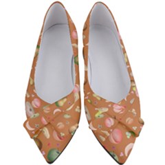 Watercolor Fruit Women s Bow Heels by SychEva