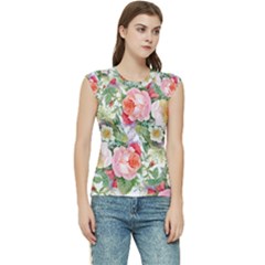 Garden flowers Women s Raglan Cap Sleeve Tee