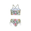 Garden flowers Girls  Tankini Swimsuit View2