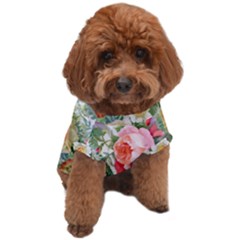 Garden Flowers Dog T-shirt by goljakoff