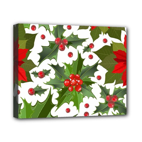 Christmas Berry Canvas 10  X 8  (stretched) by goljakoff