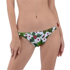 Christmas Berry Ring Detail Bikini Bottom by goljakoff