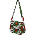 Christmas berry Saddle Handbag View2