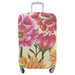 Flowers Luggage Cover (medium)