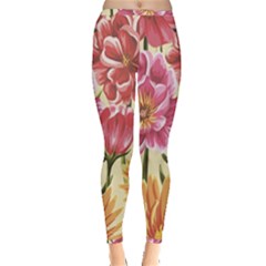 Flowers Inside Out Leggings by goljakoff