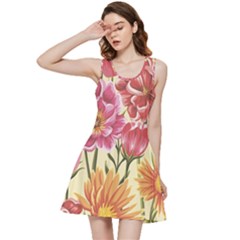 Flowers Inside Out Racerback Dress