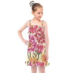 Flowers Kids  Overall Dress by goljakoff