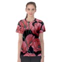 Poppy flowers Women s Sport Mesh Tee View1