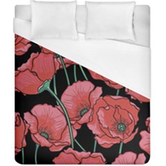 Poppy Flowers Duvet Cover (california King Size) by goljakoff