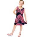 Poppy flowers Kids  Tunic Dress View1