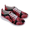 Poppy flowers Men s Lightweight Sports Shoes View3