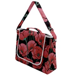 Poppy Flowers Box Up Messenger Bag by goljakoff