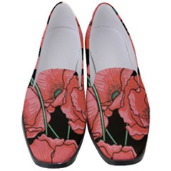 Poppy Flowers Women s Classic Loafer Heels by goljakoff