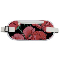 Poppy Flowers Rounded Waist Pouch by goljakoff