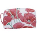 Red poppy flowers Toiletries Pouch View3