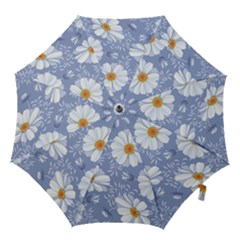 Chamomile Flowers Hook Handle Umbrellas (small) by goljakoff