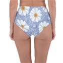 Chamomile flowers Reversible High-Waist Bikini Bottoms View2