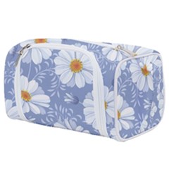 Chamomile Flowers Toiletries Pouch by goljakoff