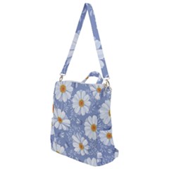 Chamomile Flowers Crossbody Backpack by goljakoff