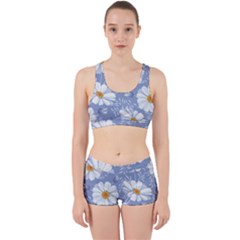 Chamomile Flowers Work It Out Gym Set by goljakoff