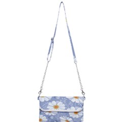 Chamomile Flowers Mini Crossbody Handbag by goljakoff