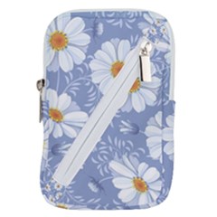 Chamomile Flowers Belt Pouch Bag (small) by goljakoff