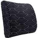 Black sashiko pattern Seat Cushion View2