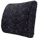 Black sashiko pattern Seat Cushion View3