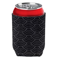 Black Sashiko Pattern Can Holder by goljakoff